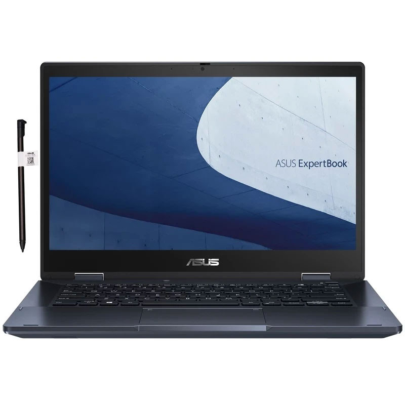 لپ تاپ 14 اینچی ایسوس مدل ExpertBook B3 Flip B3402FVA-I716512B8D-i7 1355U-16GB DDR4 3200MHz-512GB SSD-Touch-Backlit به همراه قلم