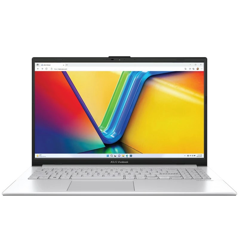 لپ تاپ 15.6 اینچی ایسوس مدل Vivobook Go 15 E1504GA-NJ606W-i3 N305-4GB DDR4 3200MHz-512GB SSD-TN-W - کاستوم شده